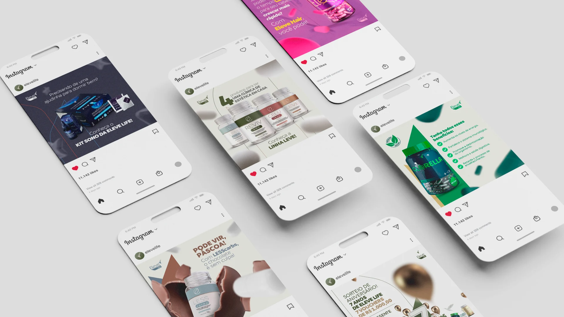 Eleve Life, reposicionamento de marca: peça 3 de 12