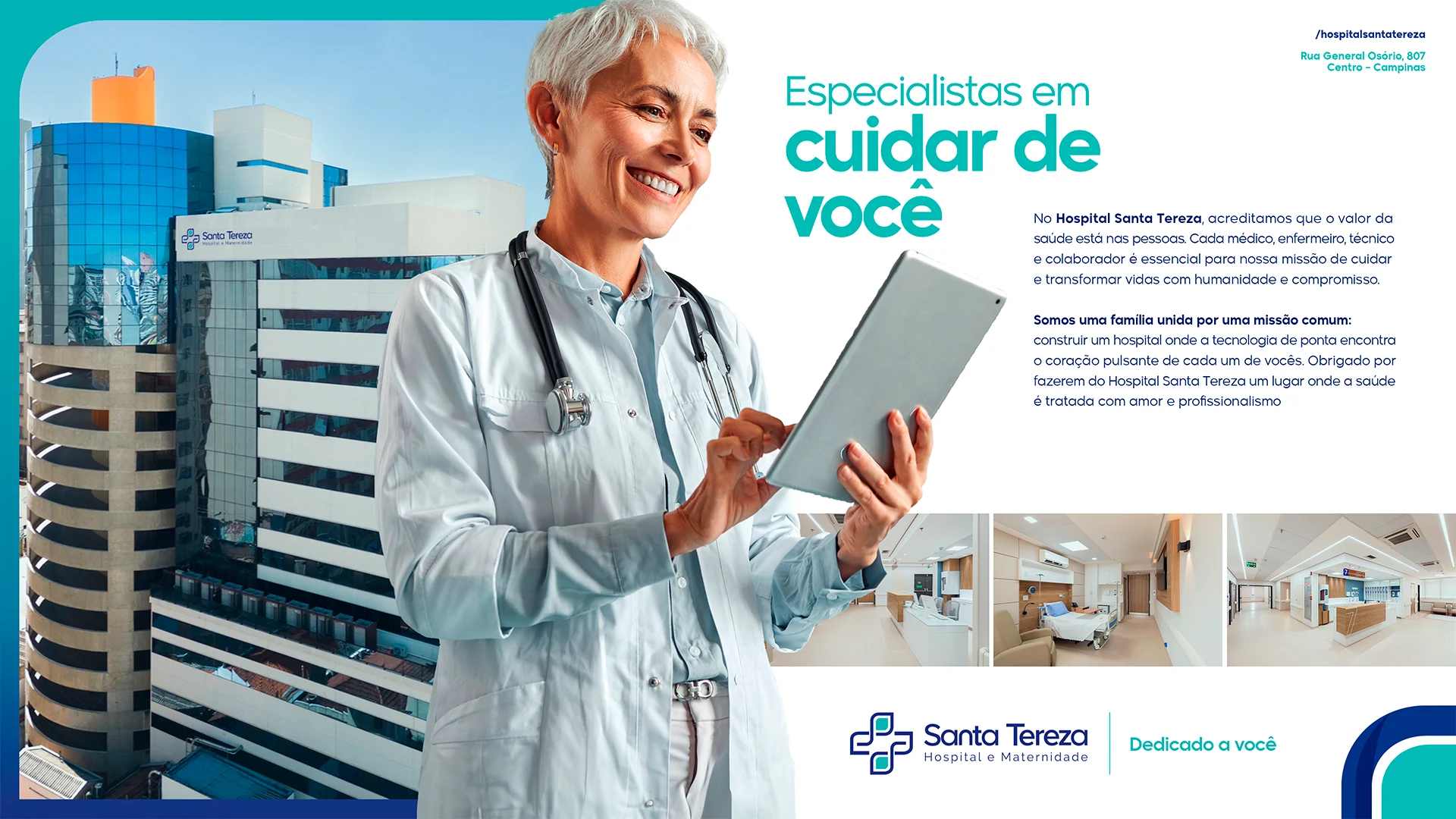 Hospital Santa Tereza, posicionamento: peça 2 de 12