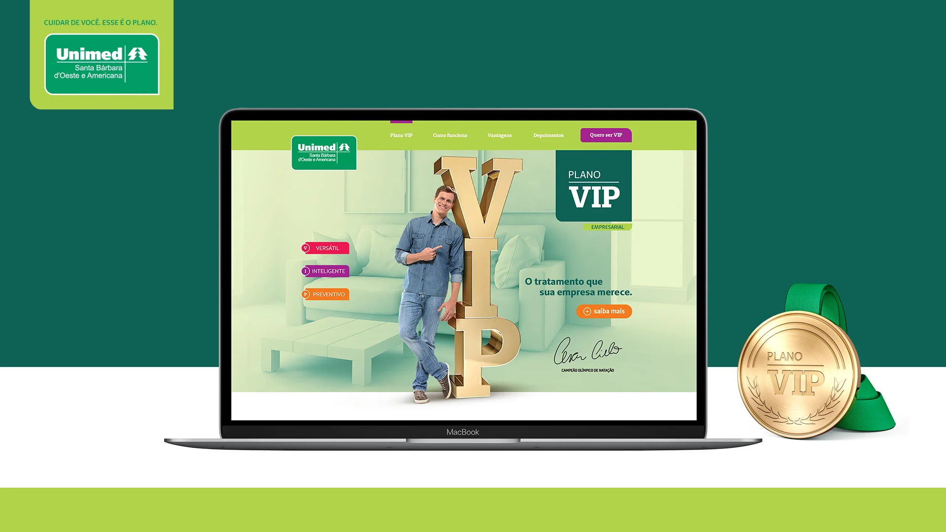 Unimed, campanha Plano VIP: peça 3 de 6